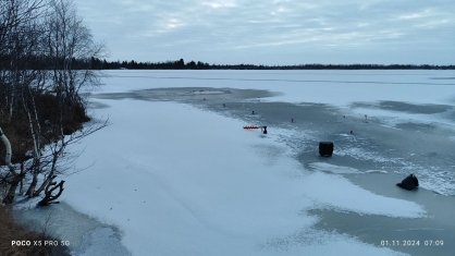 В Сургутском районе проводится проверка по факту гибели рыбака, провалившегося под лед. ФОТО